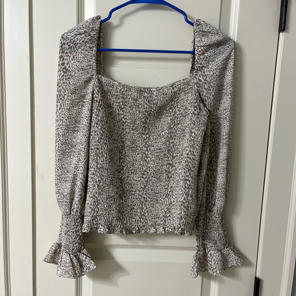 south long sleeve top